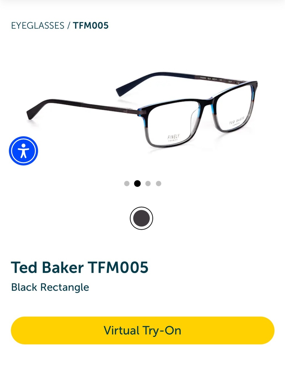 Ted Baker Eyeglasses Frame - Picture 2 of 11
